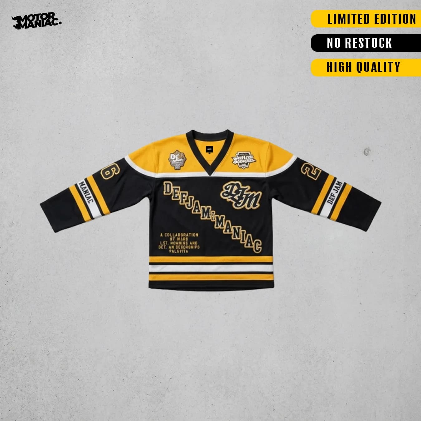 "Top Shelf" Ice Hockey Jersey