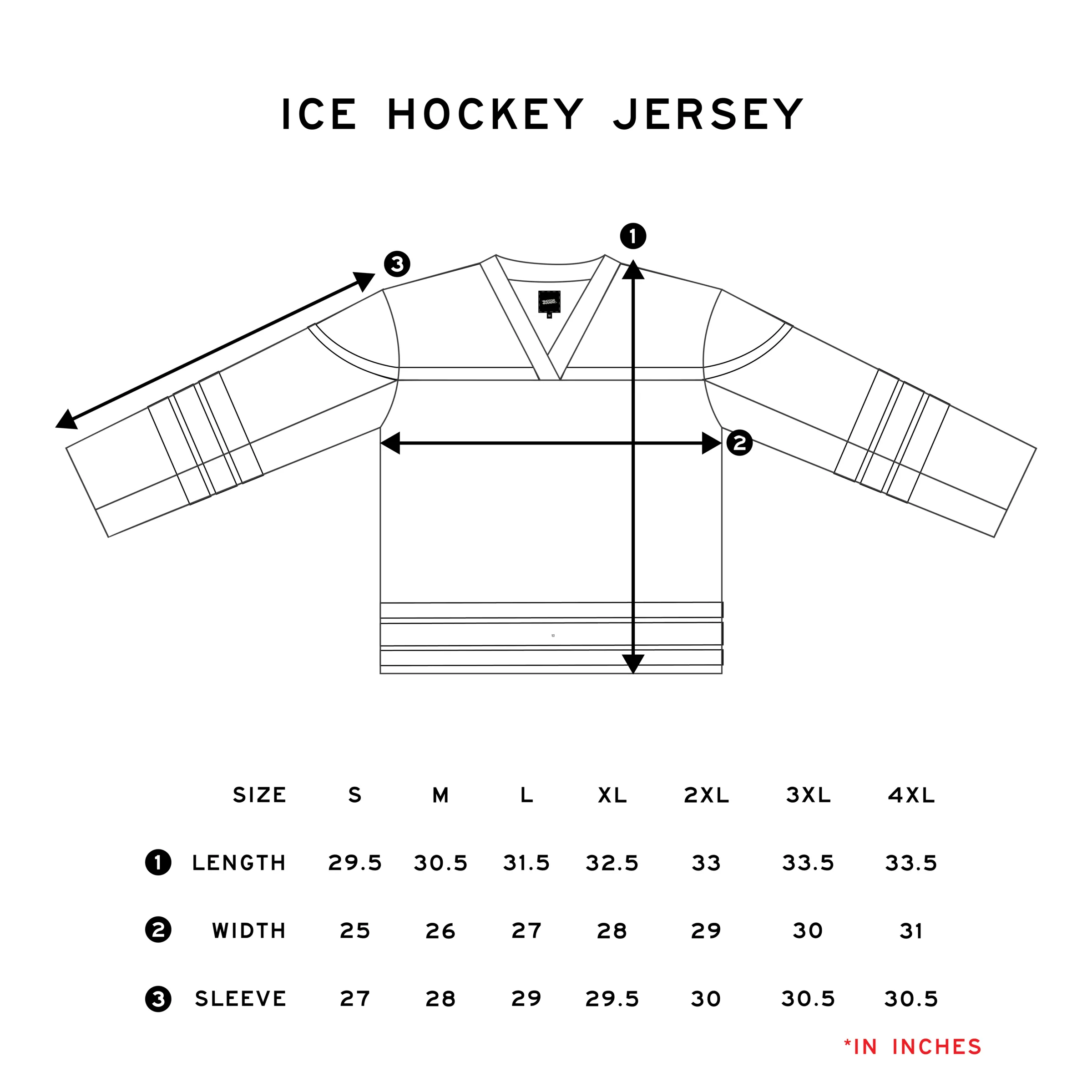 "Top Shelf" Ice Hockey Jersey