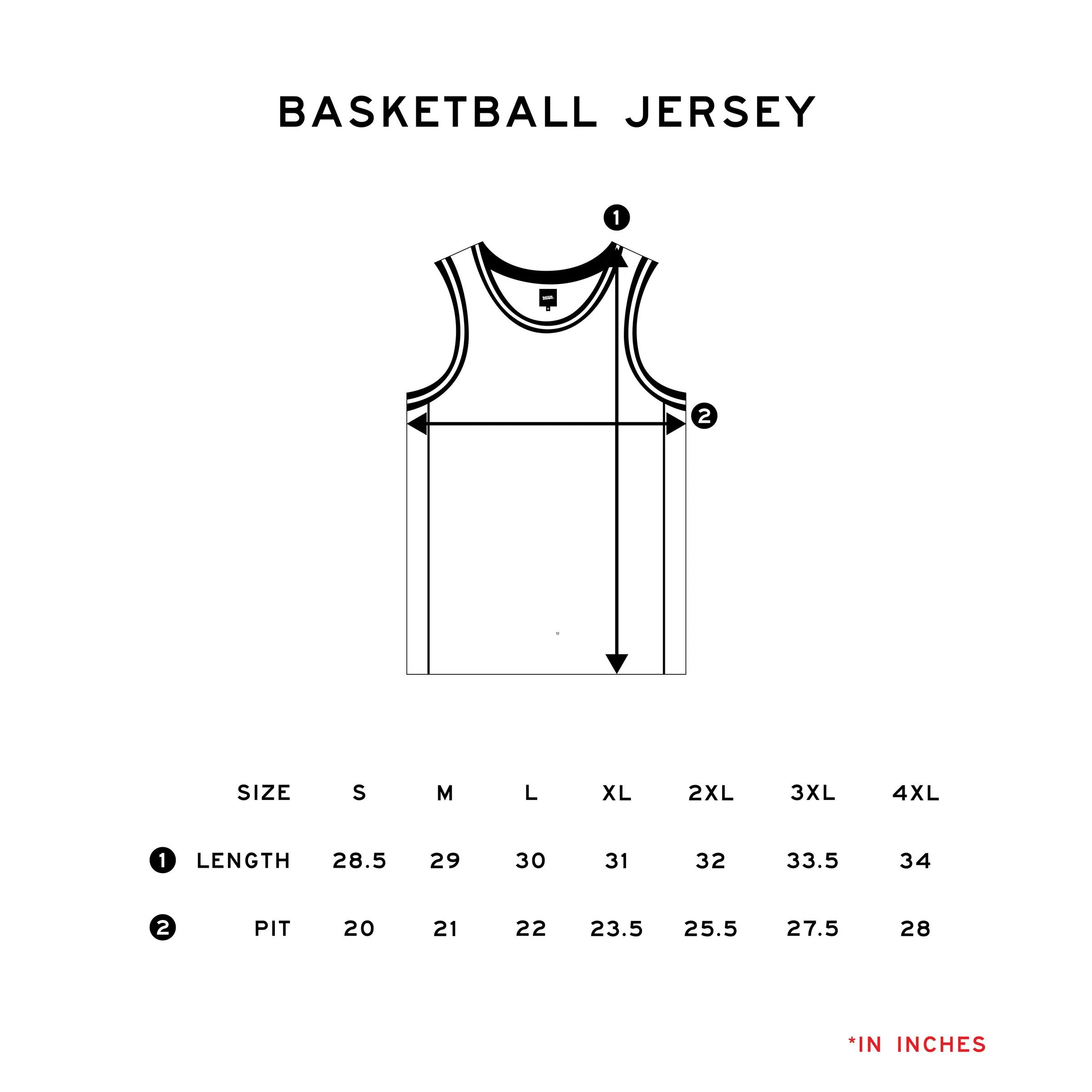 "Showtime" Basketball Jersey Set
